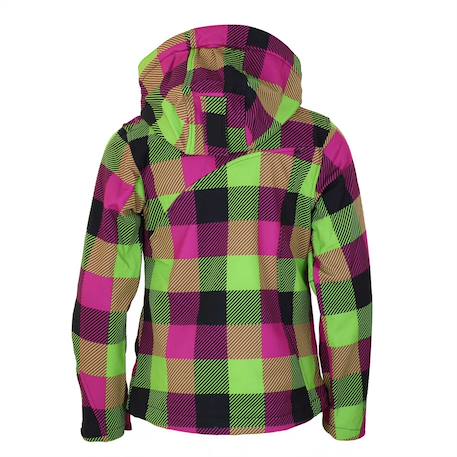 Blouson de ski fille gaveny Anis+Fuchsia+Violet 6 - vertbaudet enfant 
