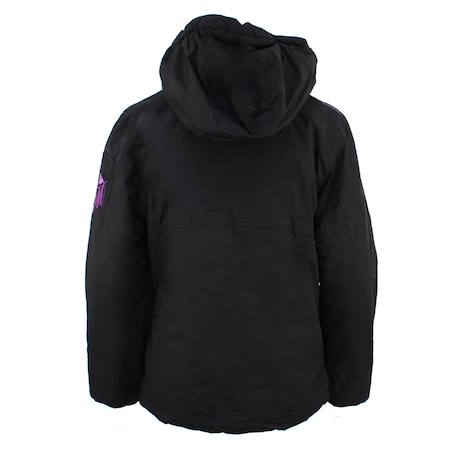 Parka de ski fille gadika Bleu marine+Framboise+Noir+Taupe+Turquoise+Violet 8 - vertbaudet enfant 