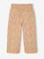 Pantalon fille large imprimé Fleurs multicolore+Léopard beige+vanille+Zébré chocolat 2 - vertbaudet enfant 