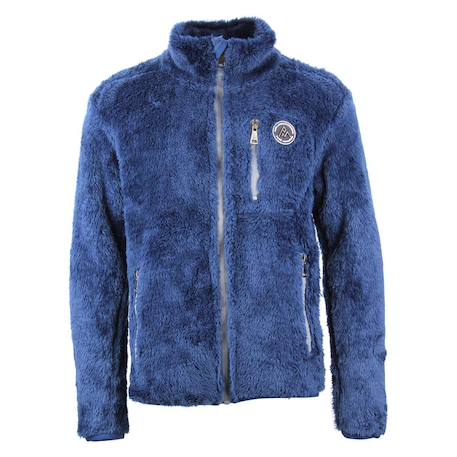 Polaire garçon ecariano Bleu marine+Gris+Rouge 1 - vertbaudet enfant 