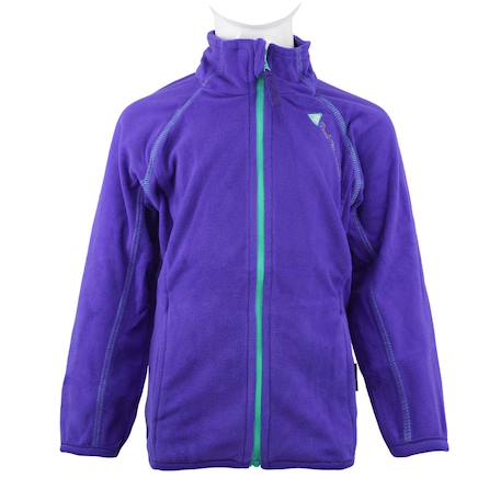 Sweat polaire fille gafone Blanc+Corail+Fuchsia+Marine+Noir+Turquoise+Vert+Violet 17 - vertbaudet enfant 
