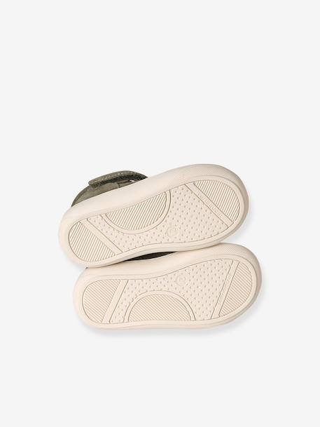 Chaussures premiers pas bébé à scratchs kaki+marine 5 - vertbaudet enfant 