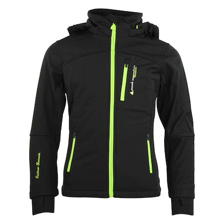 Fille-Blouson softshell fille fanne
