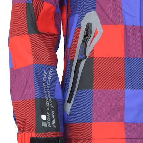 Blouson softshell garçon ecina Anis+Rouge+Vert 8 - vertbaudet enfant 