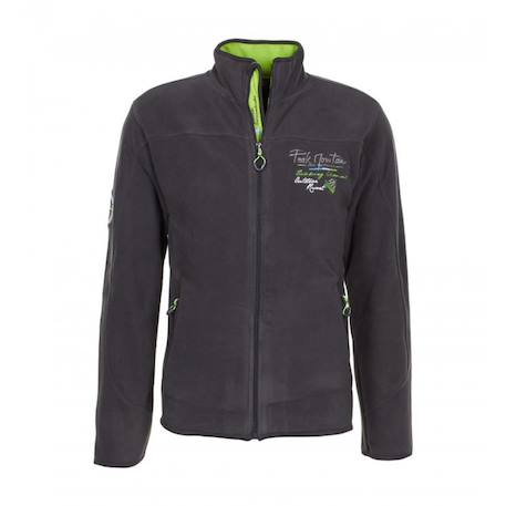 Polaire garçon econan Bleu+Bleu marine+Gris+Noir+Orange 5 - vertbaudet enfant 