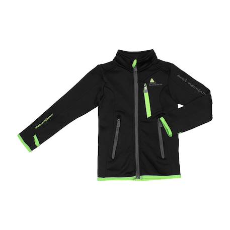 Blouson polarshell garçon eclimate Bleu+Bleu marine+Noir+Orange 7 - vertbaudet enfant 