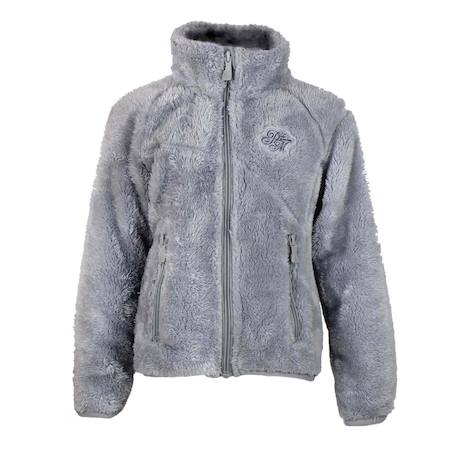 Veste polaire fille fariane Blanc+Bleu marine+Gris+Noir+Rouge+Taupe 6 - vertbaudet enfant 
