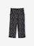 Pantacourt fille en gaze de coton anthracite+bleu+corail 1 - vertbaudet enfant 