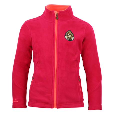 Polaire fille gasak Blanc+Bleu+Bleu marine+Fuchsia+Noir 10 - vertbaudet enfant 