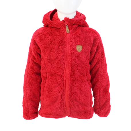 Blouson polaire fille galane Blanc+Bleu+Bleu marine+Corail+Fuchsia+Noir+Rouge+Taupe 19 - vertbaudet enfant 