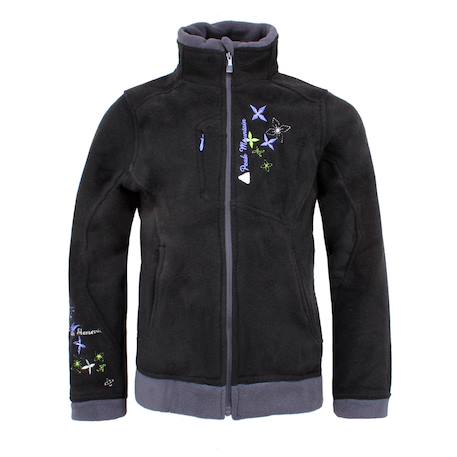 Blouson polaire fille faril Blanc+Bleu+Fuchsia+Noir 7 - vertbaudet enfant 