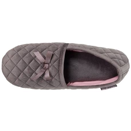 Chaussons slippers Gris foncé 2 - vertbaudet enfant 
