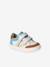 Baskets bébé cuir à scratchs lot bleu 1 - vertbaudet enfant 