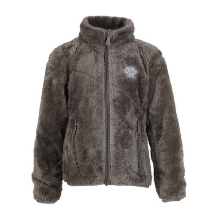 Veste polaire fille fariane Blanc+Bleu marine+Gris+Noir+Rouge+Taupe 14 - vertbaudet enfant 