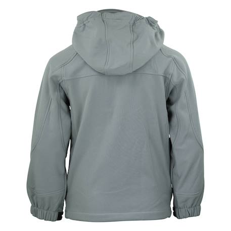 Blouson de ski garçon ecilo Gris+Noir+Rouge 2 - vertbaudet enfant 