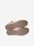 Ballerines fille cuir feston ROSE CLAIR UNI 4 - vertbaudet enfant 