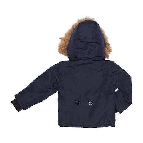Parka de ski fille falava Blanc+Bleu marine+Noir+Rouge 5 - vertbaudet enfant 