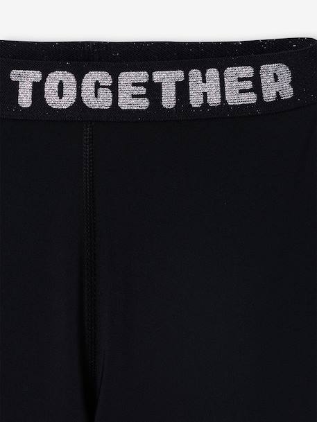 Legging fille essentiel anthracite+vert sauge 3 - vertbaudet enfant 