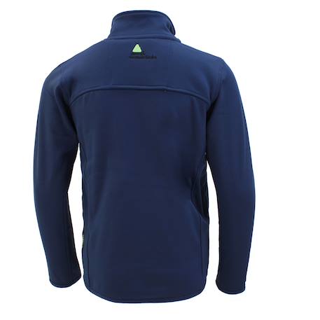 Blouson polarshell garçon ecanton Bleu+Bleu marine+Gris+Noir/bleu+Noir/jaune+Orange 5 - vertbaudet enfant 