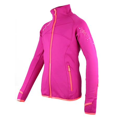 Blouson polarshell fille faclimate Blanc+Bleu marine+Fuchsia+Noir 10 - vertbaudet enfant 