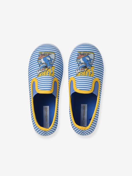 Chausson charentaise garçon rayé bleu 2 - vertbaudet enfant 