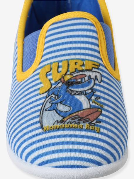 Chausson charentaise garçon rayé bleu 6 - vertbaudet enfant 