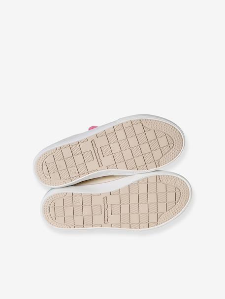 Baskets enfant fille à scratch beige imprimé 5 - vertbaudet enfant 