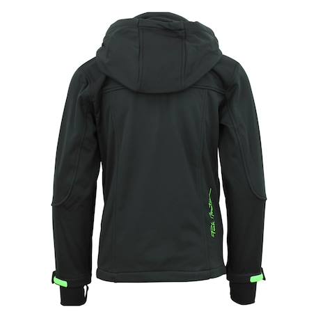Blouson softshell garçon ecanne Jaune+Noir/bleu+Noir/jaune+Noir/orange+Noir/vert+Orange 15 - vertbaudet enfant 