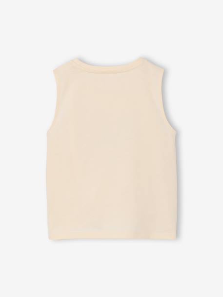 T-shirt fille imprimé anthracite+écru 7 - vertbaudet enfant 