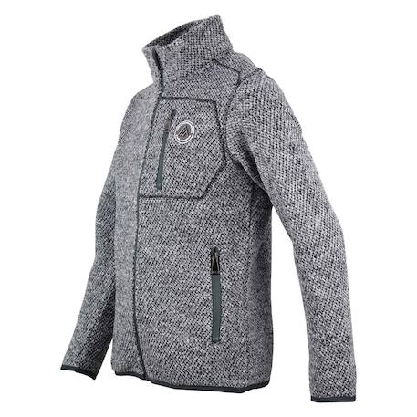 Blouson polaire mixte ecapino Gris+Marine+Noir 3 - vertbaudet enfant 