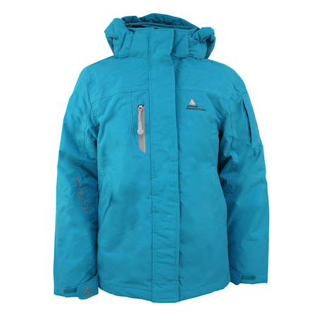 Parka de ski fille fadika Bleu marine+Framboise+Noir+Taupe+Turquoise+Violet 11 - vertbaudet enfant 