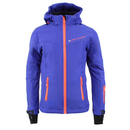 Blouson softshell fille gamala Anis+Bleu+Corail+Noir/corail 4 - vertbaudet enfant 