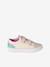 Baskets enfant fille à scratch beige imprimé 2 - vertbaudet enfant 