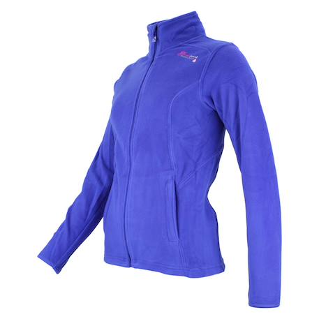 Blouson polaire fille fadara Anis+Bleu+Fuchsia+Noir+Taupe+Violet 17 - vertbaudet enfant 