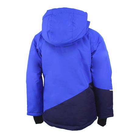 Blouson de ski fille gatene Bleu+Fuchsia+Noir 2 - vertbaudet enfant 