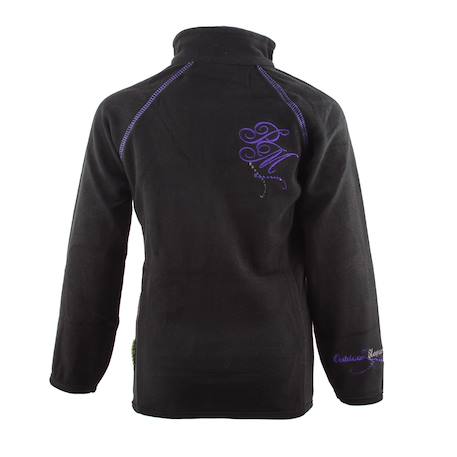Blouson polaire fille fafone Blanc+Corail+Fuchsia+Marine+Noir+Turquoise+Vert+Violet 12 - vertbaudet enfant 