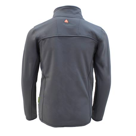 Blouson polarshell garçon ecanton Bleu+Bleu marine+Gris+Noir/bleu+Noir/jaune+Orange 8 - vertbaudet enfant 