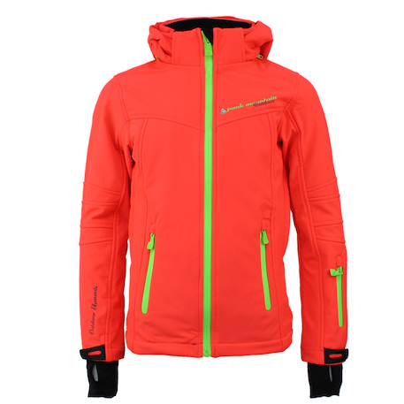 Blouson softshell fille gamala Anis+Bleu+Corail+Noir/corail 6 - vertbaudet enfant 