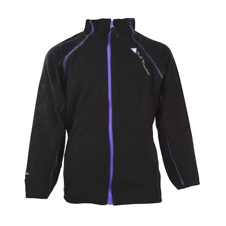 Sweat polaire fille gafone Blanc+Corail+Fuchsia+Marine+Noir+Turquoise+Vert+Violet 11 - vertbaudet enfant 