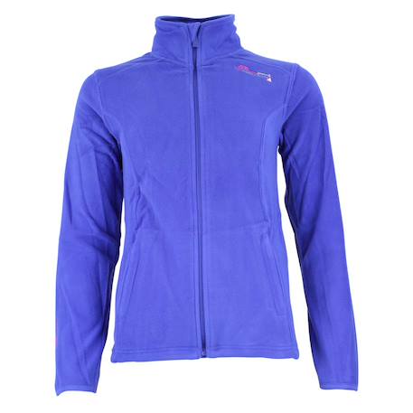 Blouson polaire fille fadara Anis+Bleu+Fuchsia+Noir+Taupe+Violet 15 - vertbaudet enfant 
