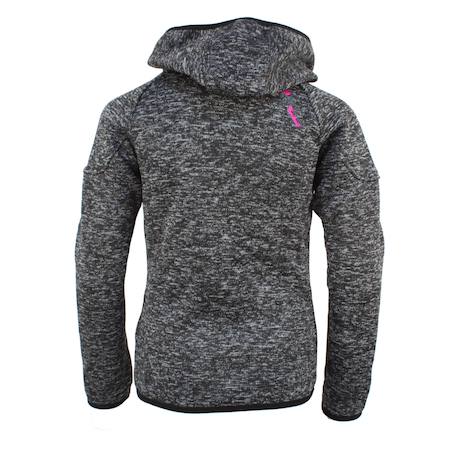 Blouson polaire fille fatora Bleu+Fuchsia+Gris+Noir+Vert+Violet 8 - vertbaudet enfant 
