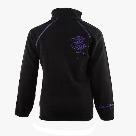 Sweat polaire fille gafone Blanc+Corail+Fuchsia+Marine+Noir+Turquoise+Vert+Violet 12 - vertbaudet enfant 