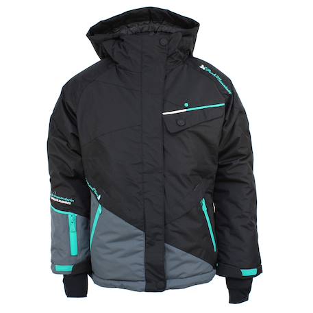 Blouson de ski fille fatene Bleu+Fuchsia+Noir 7 - vertbaudet enfant 