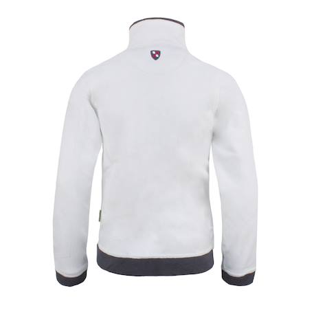 Blouson polaire fille faril Blanc+Bleu+Fuchsia+Noir 2 - vertbaudet enfant 