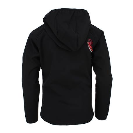 Blouson softshell fille ganso Anis+Fuchsia+Noir+Turquoise 6 - vertbaudet enfant 