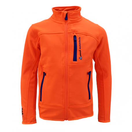 Blouson polarshell garçon ecanton Bleu+Bleu marine+Gris+Noir/bleu+Noir/jaune+Orange 16 - vertbaudet enfant 