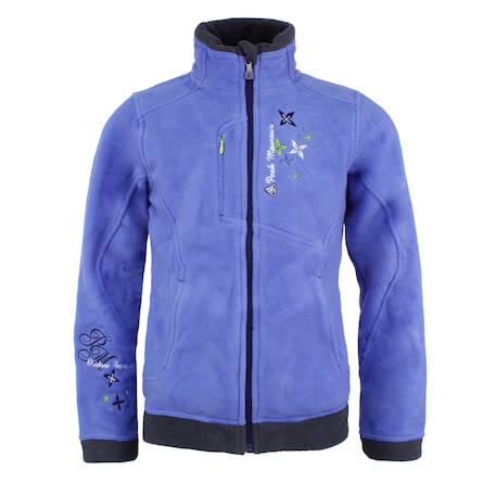 Blouson polaire fille faril Blanc+Bleu+Fuchsia+Noir 3 - vertbaudet enfant 