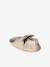 Chaussons bébé cuir elastiqués beige doré 5 - vertbaudet enfant 