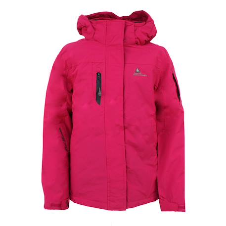 Parka de ski fille fadika Bleu marine+Framboise+Noir+Taupe+Turquoise+Violet 4 - vertbaudet enfant 