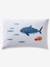 Parure housse de couette et taie d'oreiller enfant EN BORD DE MER blanc imprimé 7 - vertbaudet enfant 